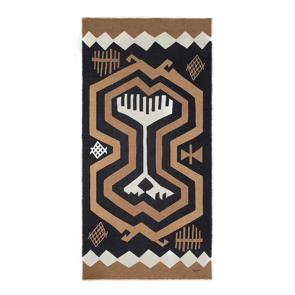 Rubinacci Sciarpa konia cammello