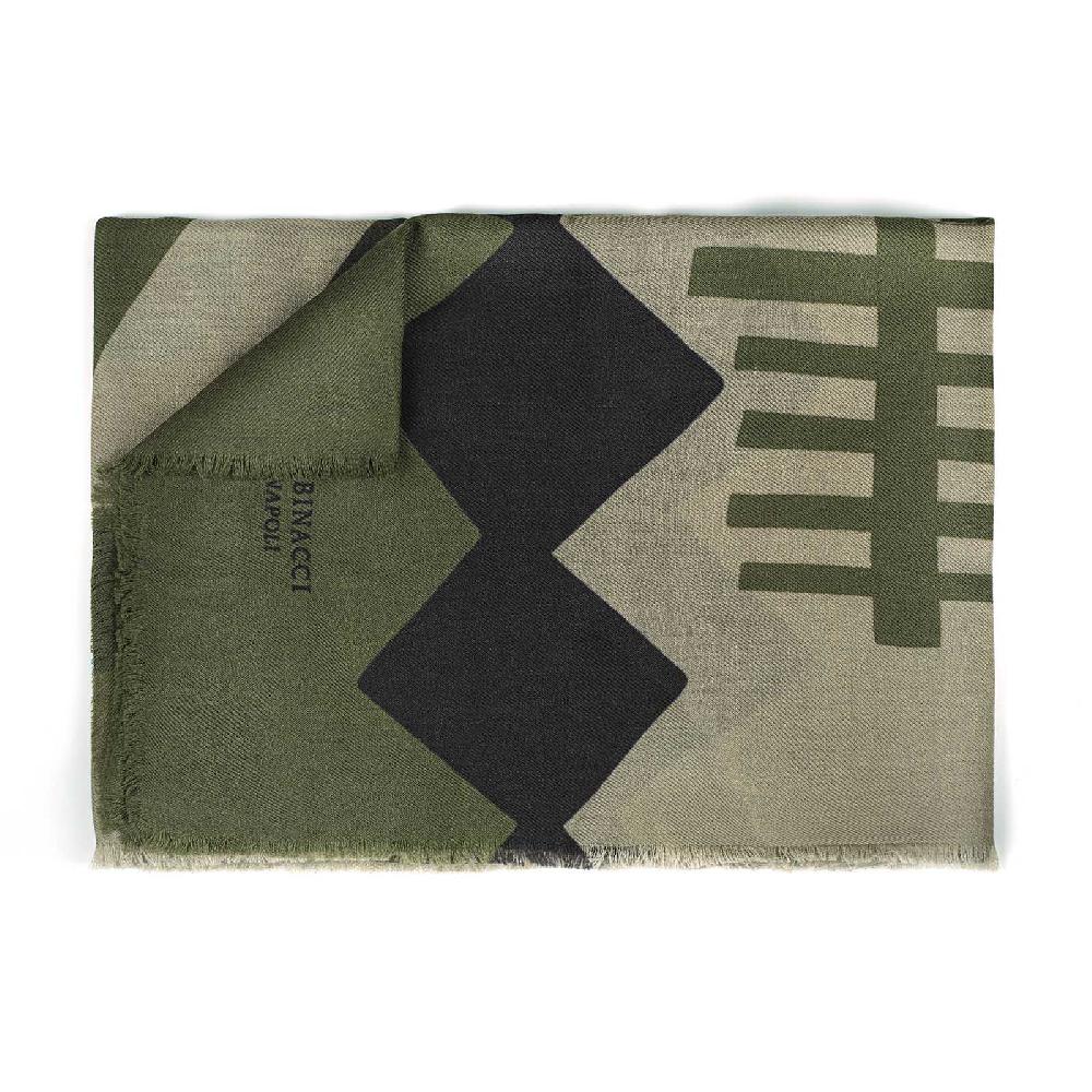 Rubinacci Sciarpa Konia Verde Militare