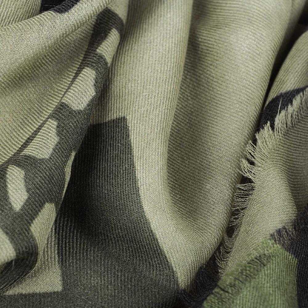 Rubinacci Sciarpa Konia Verde Militare