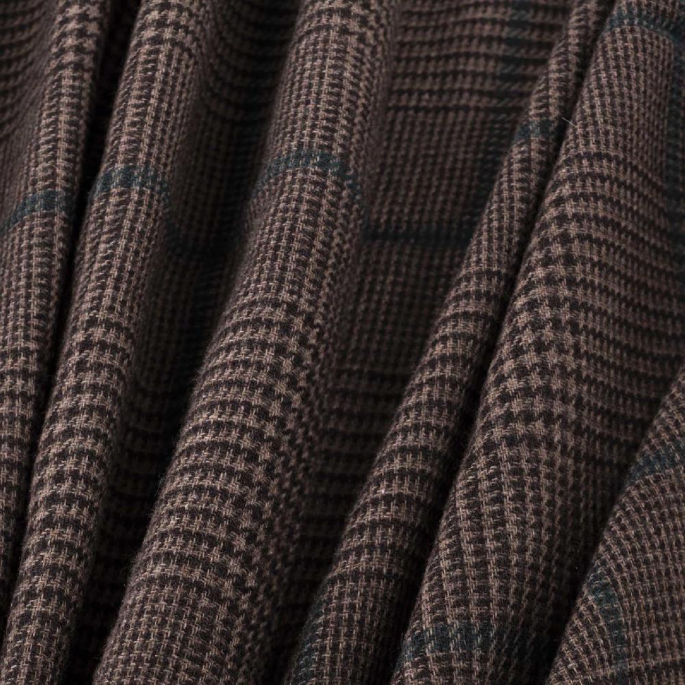 Rubinacci Sciarpa Principe Di Galles Marrone