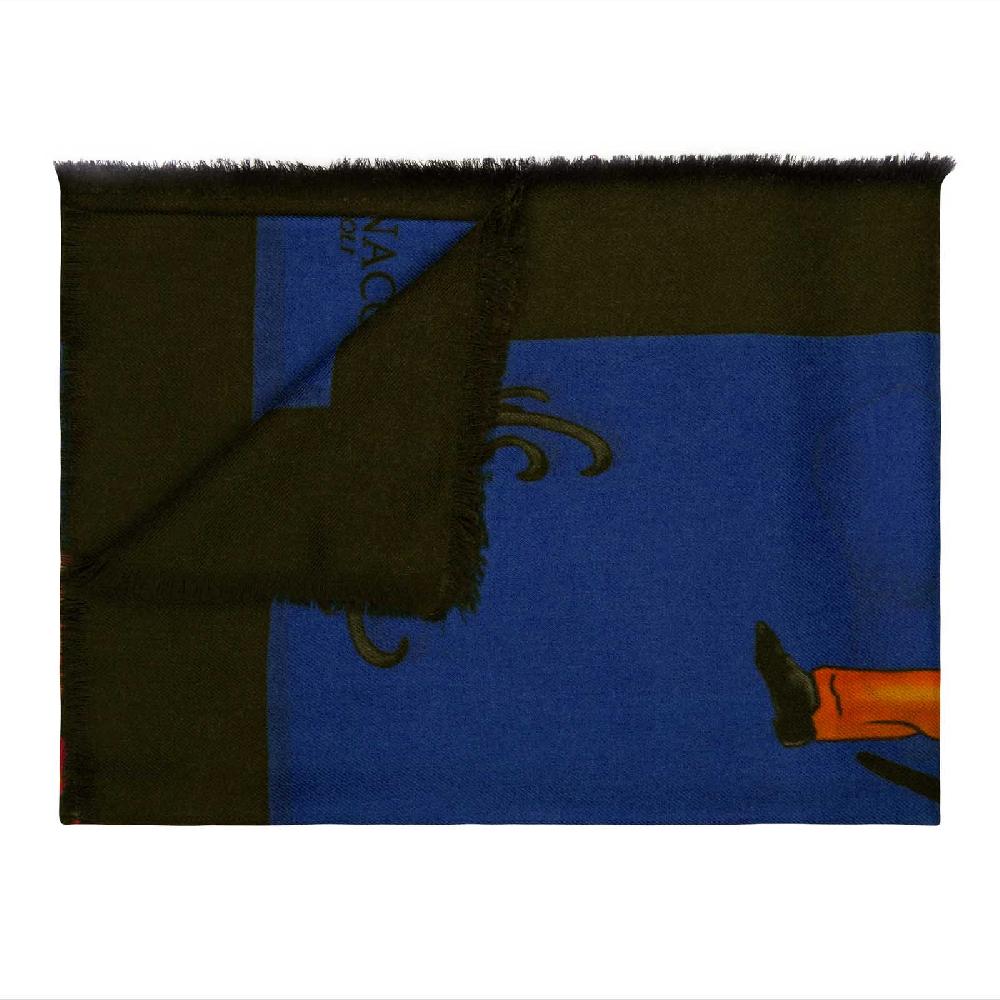 Rubinacci Sciarpa Pulcinella Blu