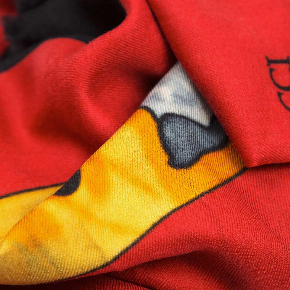 Rubinacci Sciarpa Pulcinella Rosso