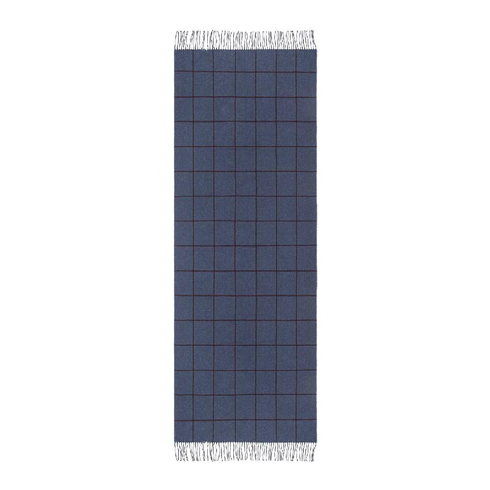 Rubinacci Sciarpa quadri blu