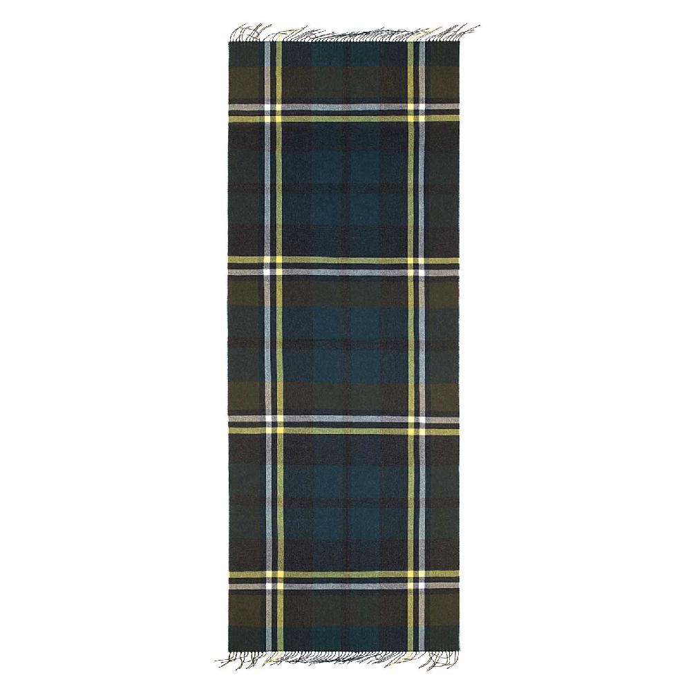 Rubinacci Sciarpa quadri verde e giallo