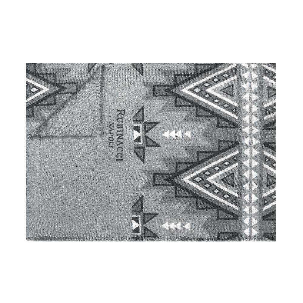 Rubinacci Sciarpa Rombi Grigio