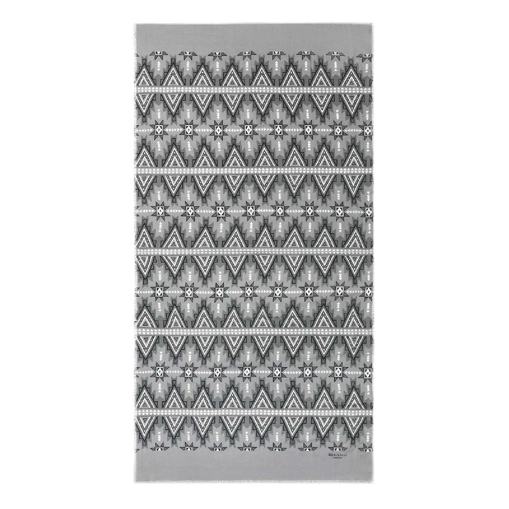 Rubinacci Sciarpa rombi grigio