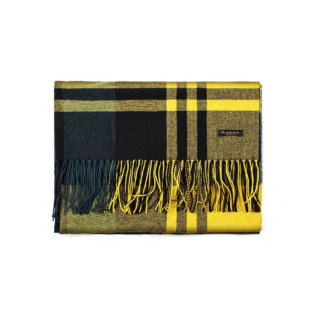 Rubinacci Sciarpa Tartan Giallo