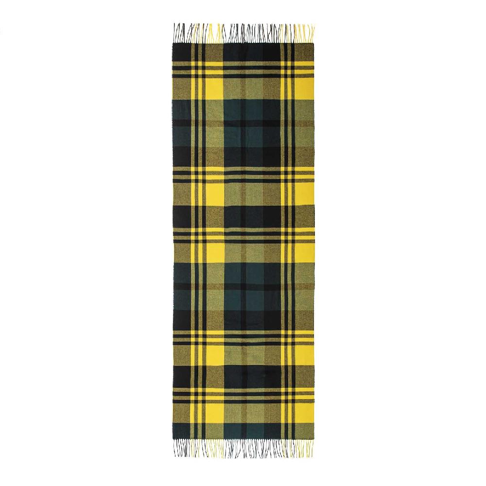 Rubinacci Sciarpa tartan giallo