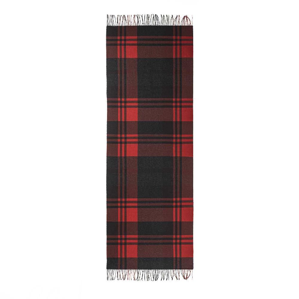 Rubinacci Sciarpa tartan rosso