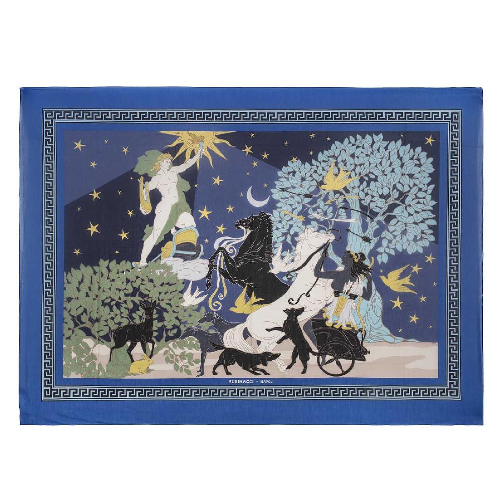 Rubinacci Stola Artemide e Apollo blu