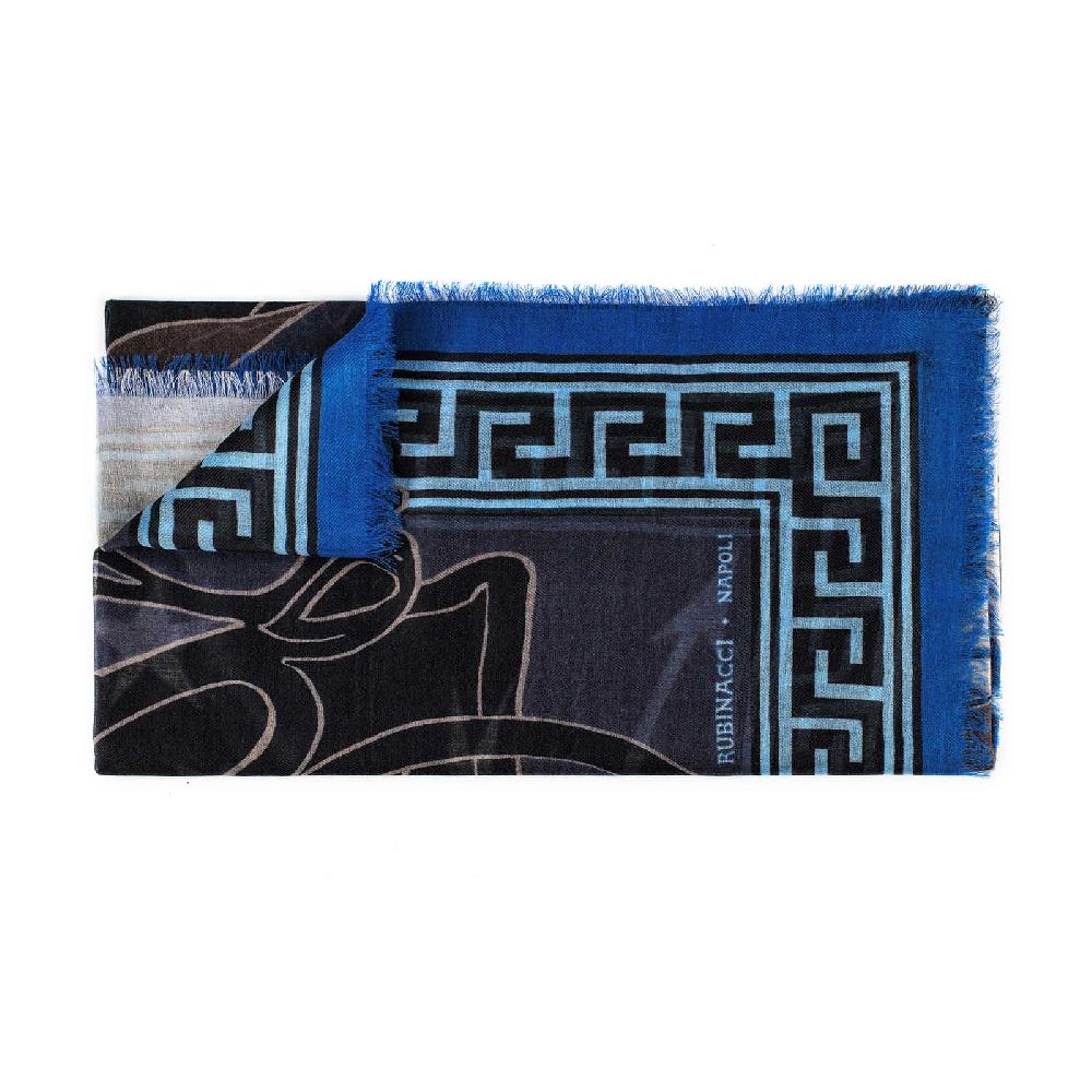 Rubinacci Stola Artemide E Apollo Blu Cobalto