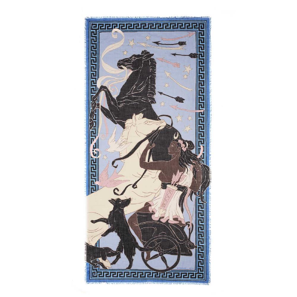 Rubinacci Stola Artemide e Apollo celeste