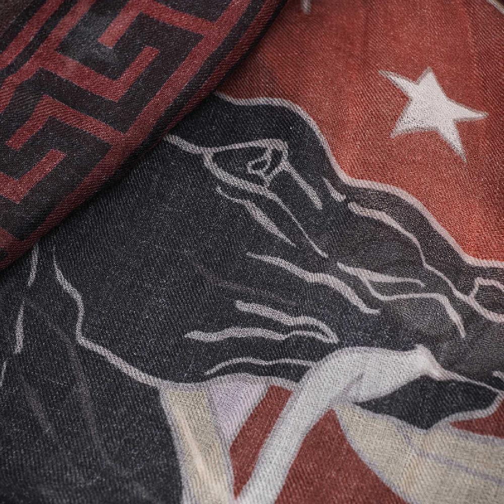 Rubinacci Stola Artemide E Apollo Mattone