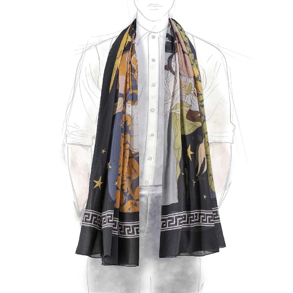 Rubinacci Stola Artemide E Apollo Nera