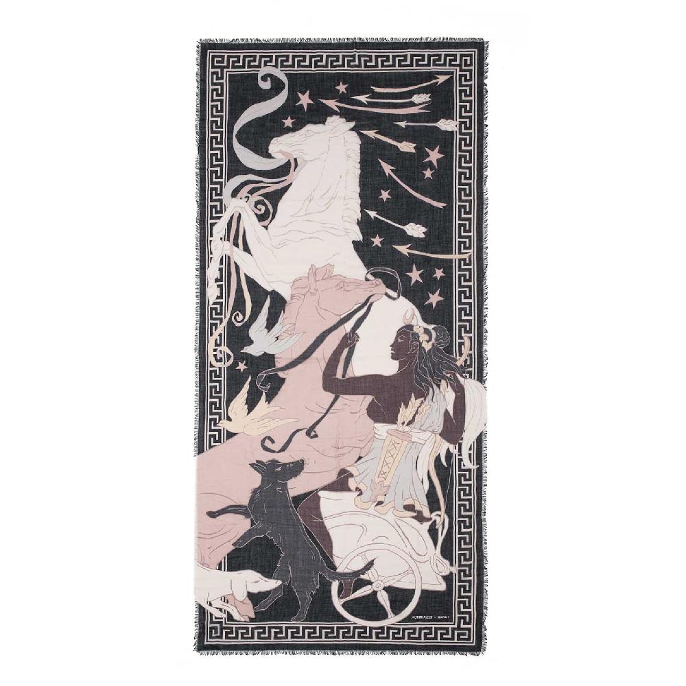 Rubinacci Stola Artemide e Apollo rosa