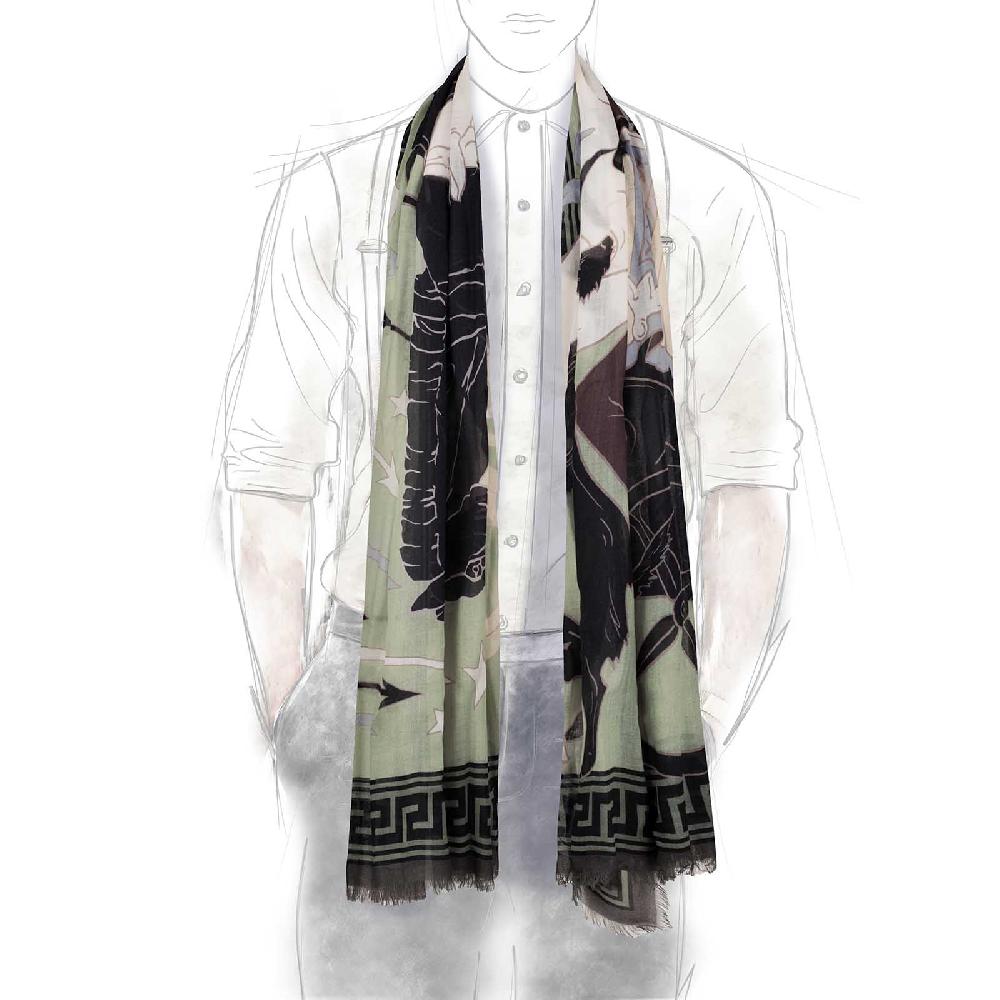 Rubinacci Stola Artemide E Apollo Verde