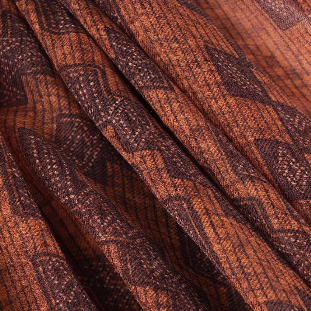 Rubinacci Stola Berbera Ruggine