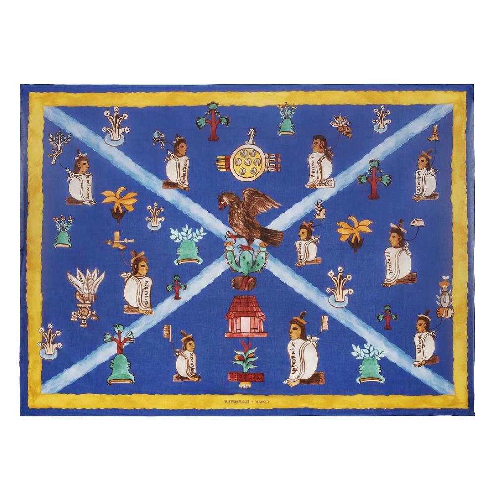 Rubinacci Stola mendoza bluette