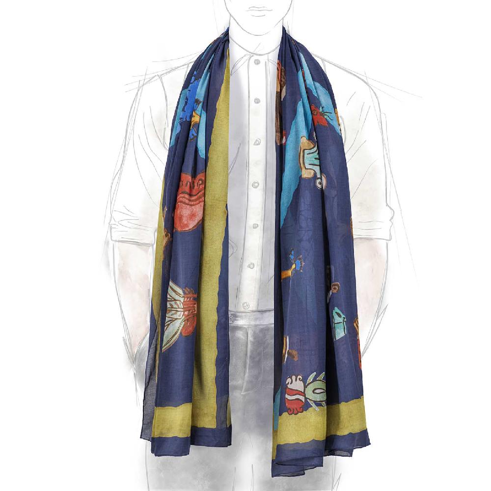 Rubinacci Stola Mendoza Verde Acido