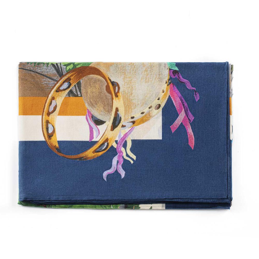 Rubinacci Stola Tarantella Blu