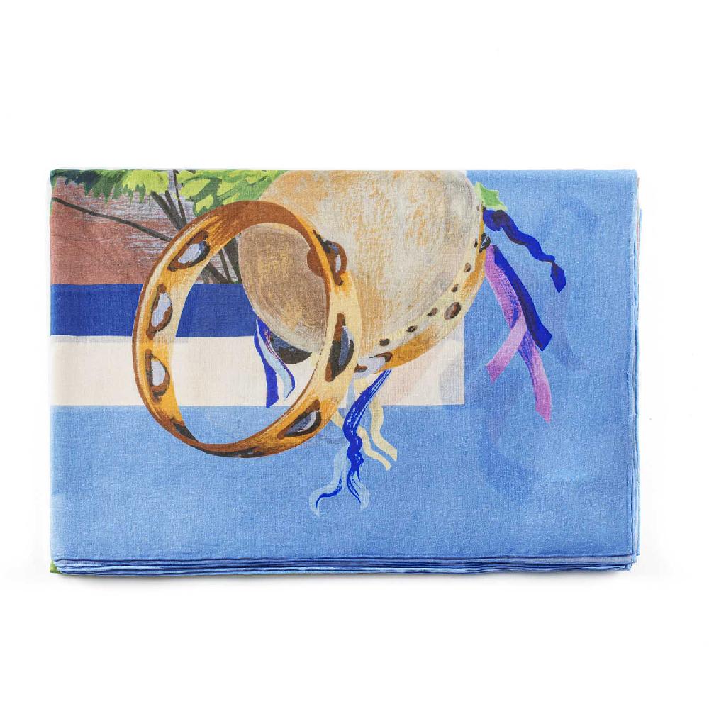 Rubinacci Stola Tarantella Cielo