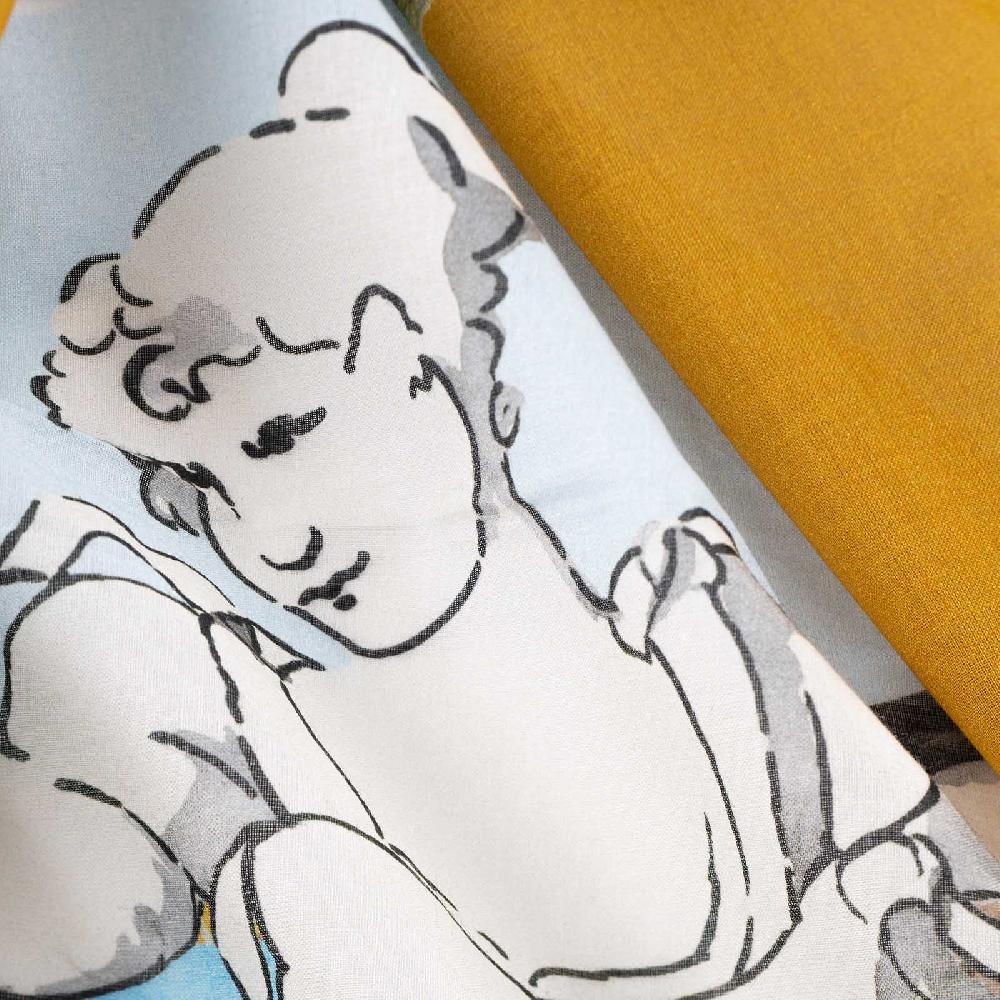 Rubinacci Stola Tarantella Ocra