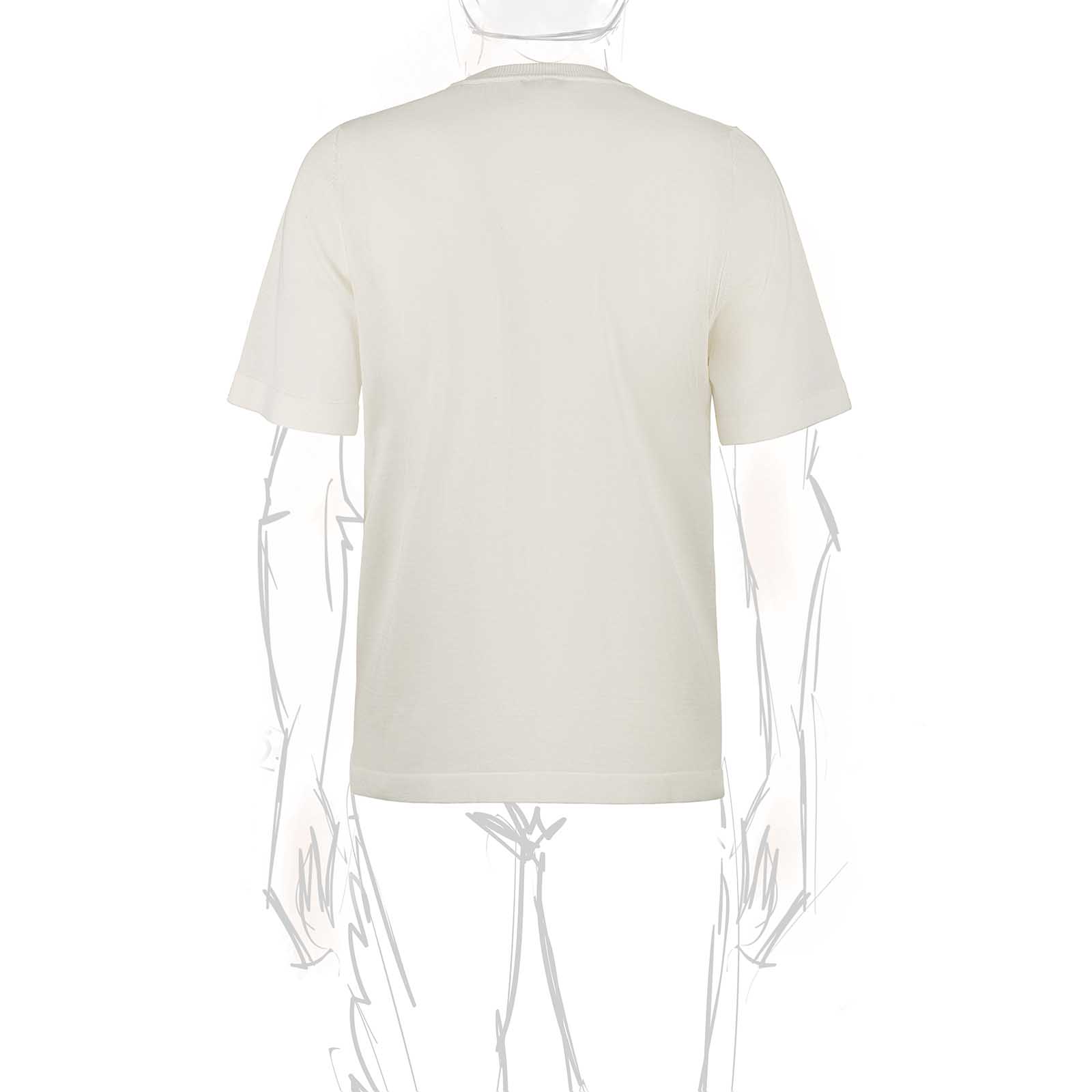 Rubinacci T-Shirt Cotone Bianco