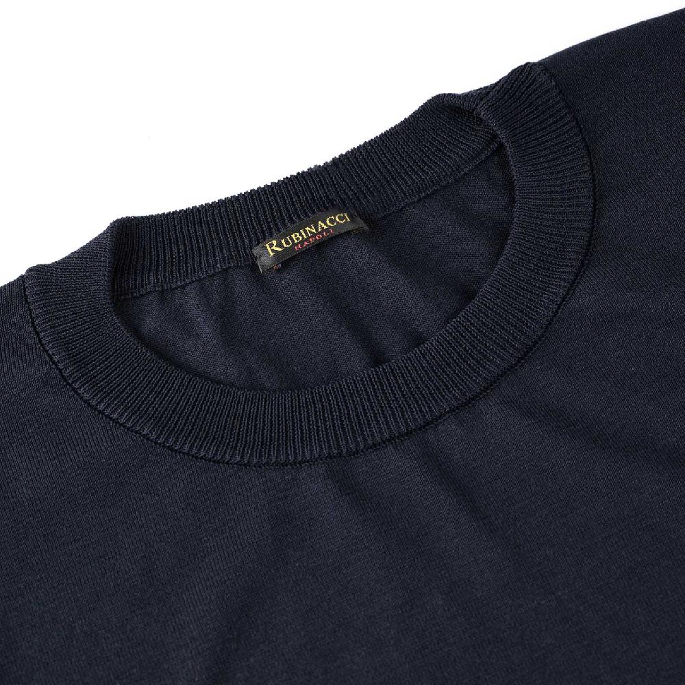 Rubinacci T-Shirt Cotone Blu