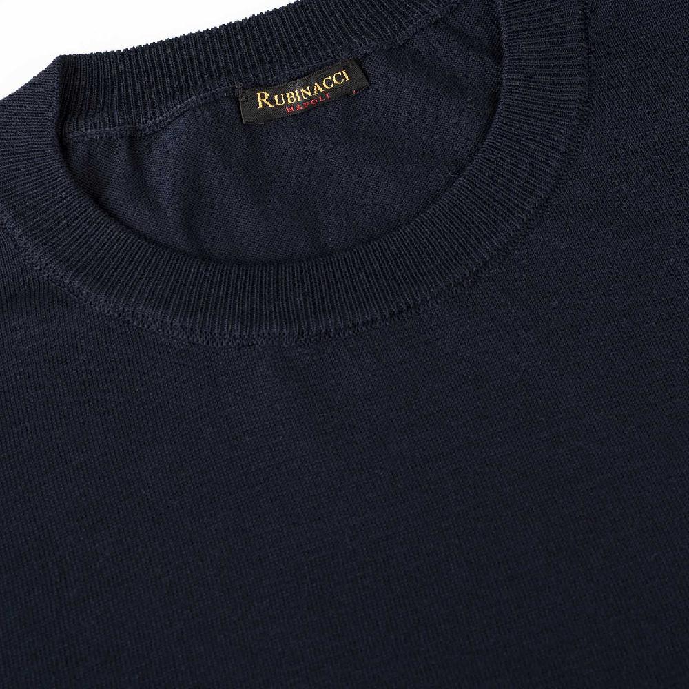 Rubinacci T-Shirt Cotone Blu
