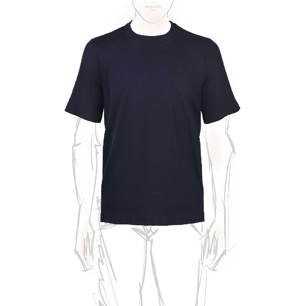 Rubinacci T-Shirt cotone blu