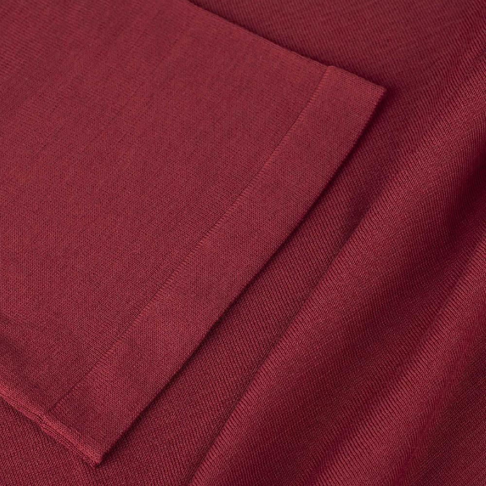 Rubinacci T-Shirt Cotone Bordeaux