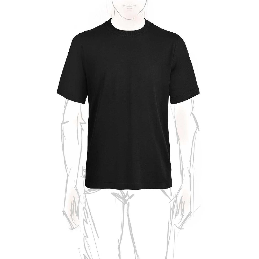 Rubinacci T-Shirt cotone nera