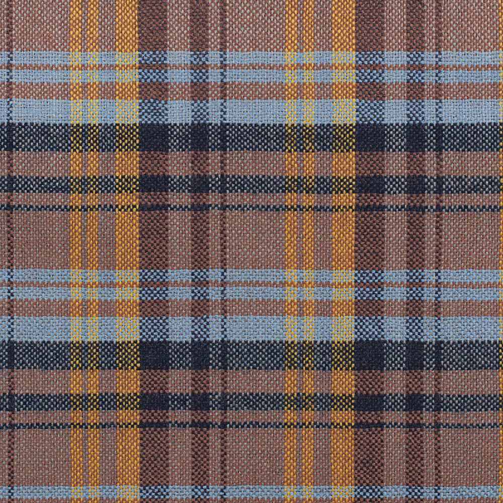 Rubinacci Tela Di Lana A Quadri Terracotta