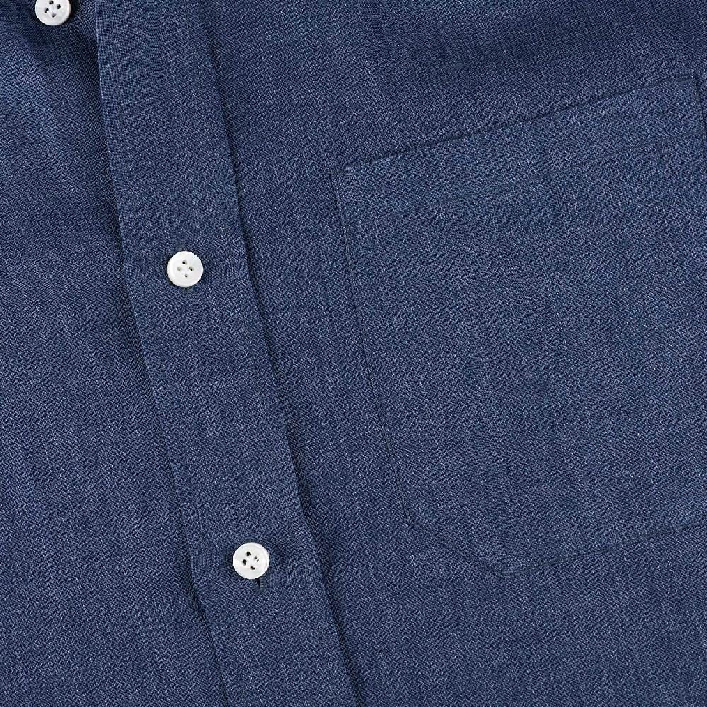 Rubinacci Vintage Archive Camicia In Lino Jeans