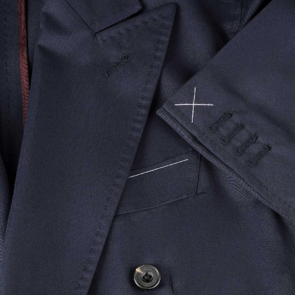 Rubinacci Vintage Archive Giacca In Cotone Blu