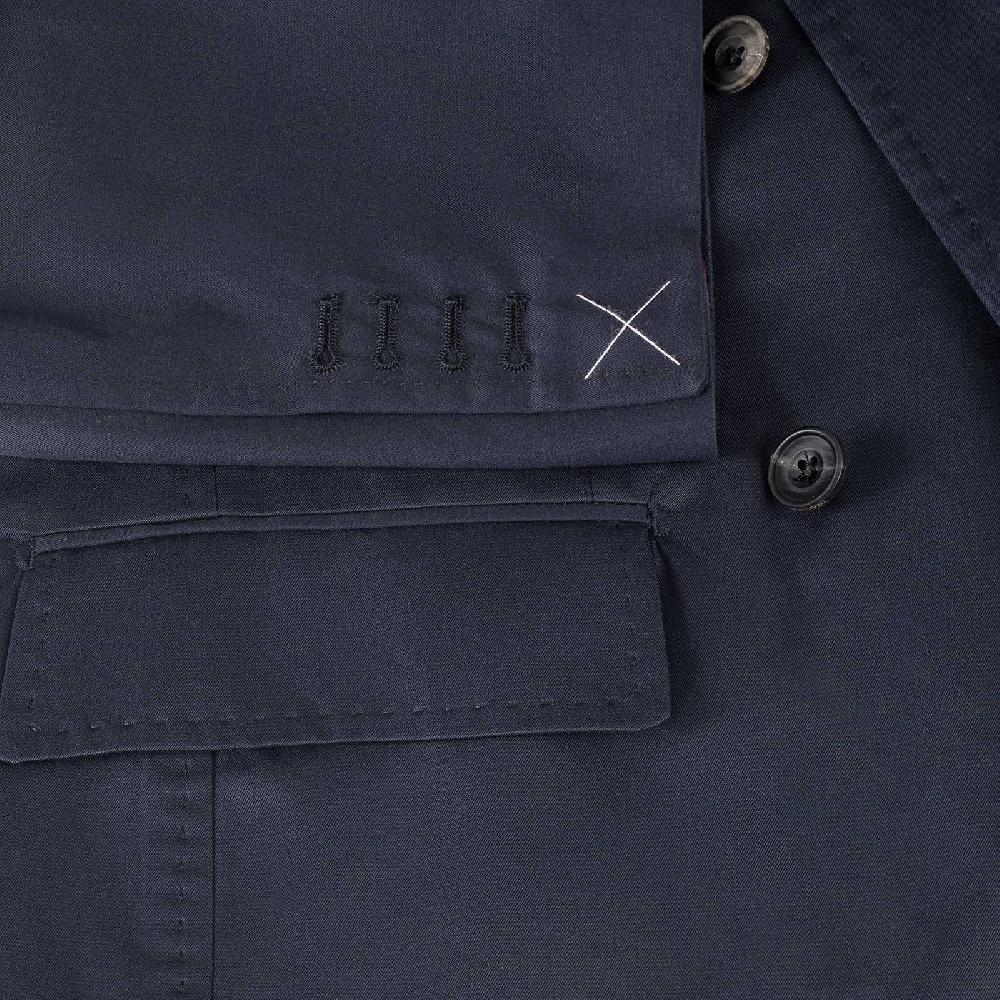 Rubinacci Vintage Archive Giacca In Cotone Blu