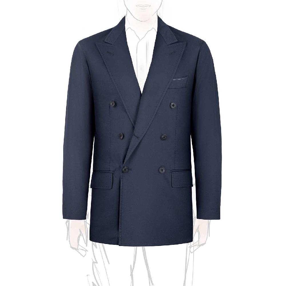 Rubinacci Vintage archive giacca in cotone blu