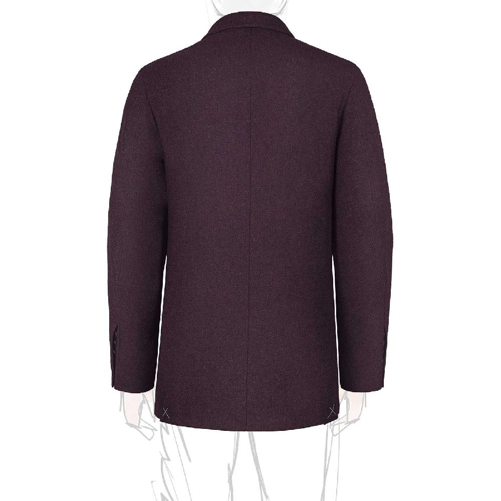 Rubinacci Vintage Archive Giacca In Lana Prugna