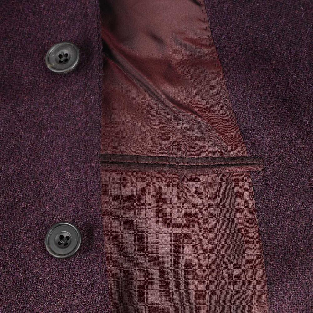 Rubinacci Vintage Archive Giacca In Lana Prugna