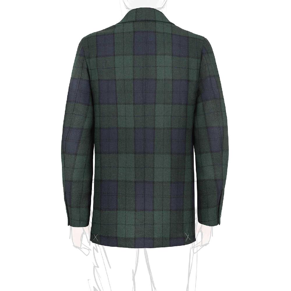 Rubinacci Vintage Archive Giacca Tartan Verde