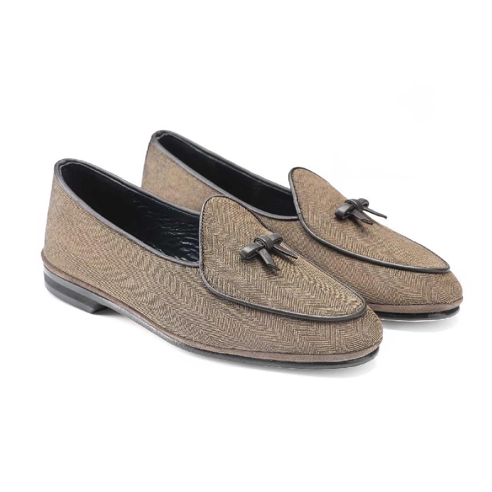 Rubinacci Vintage archive Marphy spigata beige