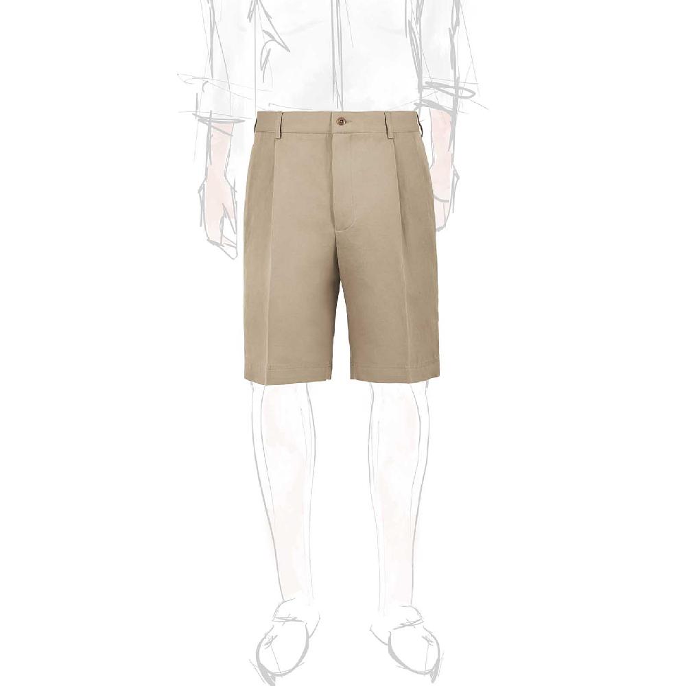 Rubinacci Serie Limitata bermuda in cotone e lino biscotto Rubinacci Serie Limitata bermuda in cotone e lino biscotto