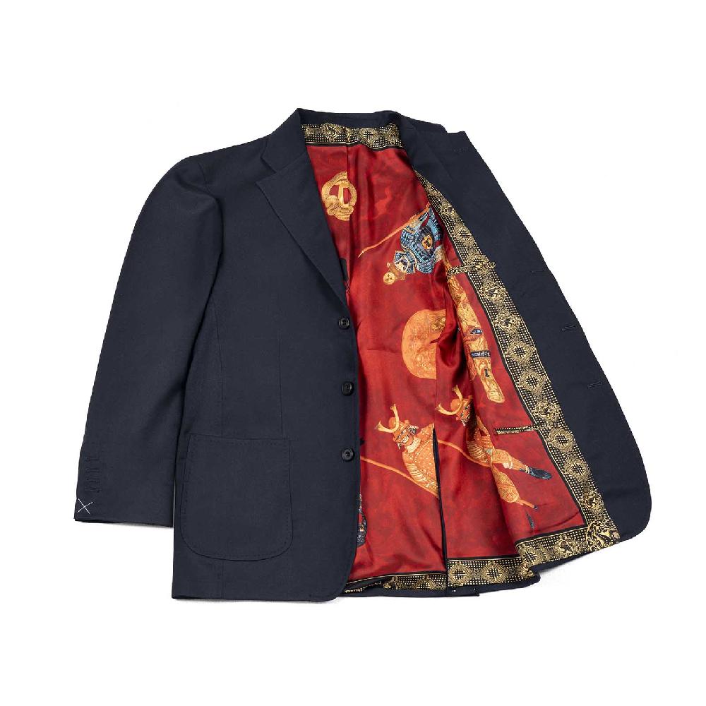 Rubinacci Serie Limitata Samurai Giacca In Cashmere Blu