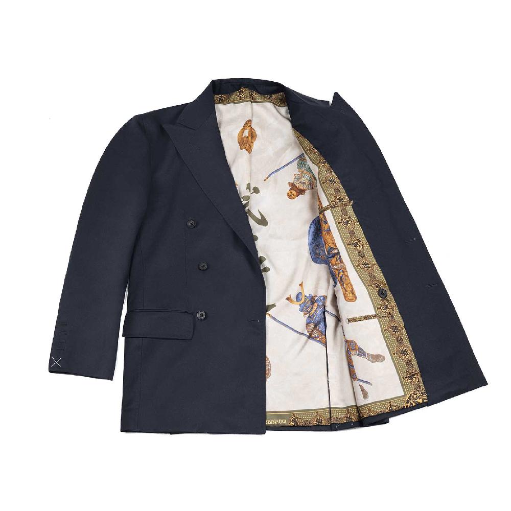 Rubinacci Serie Limitata Samurai Giacca In Cashmere Blu