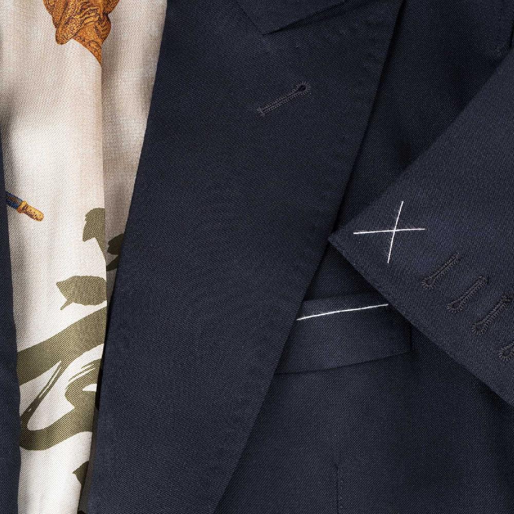 Rubinacci Serie Limitata Samurai Giacca In Cashmere Blu