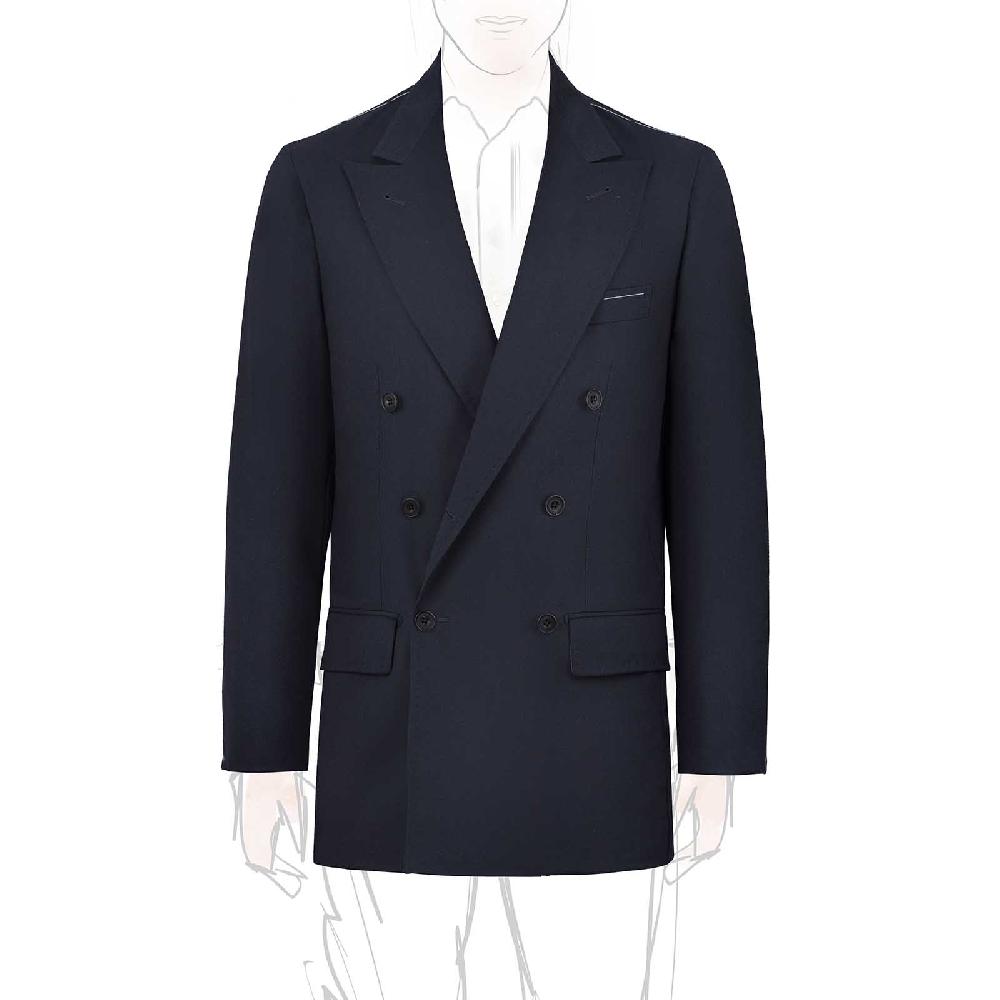 Rubinacci Serie Limitata Samurai giacca in cashmere blu