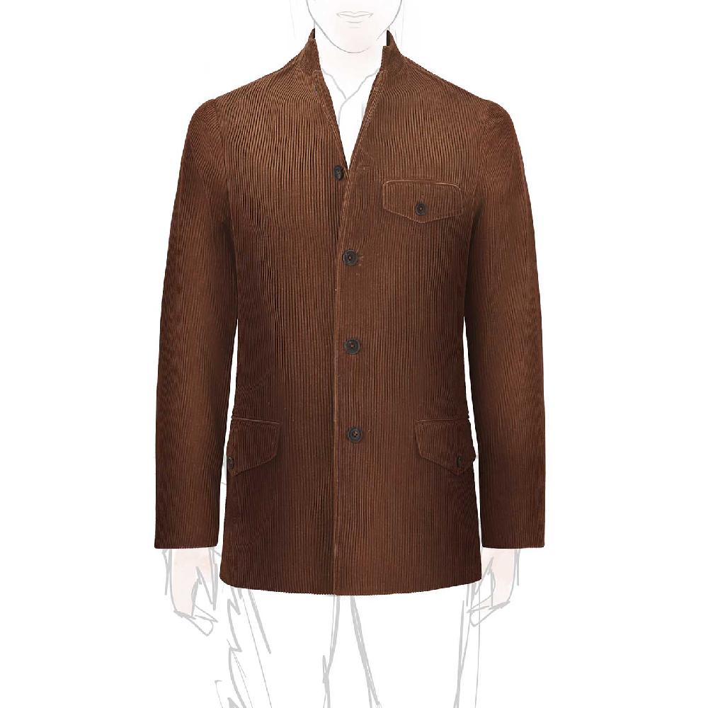 Rubinacci Vintage archive giacca Stefano in velluto a coste marrone