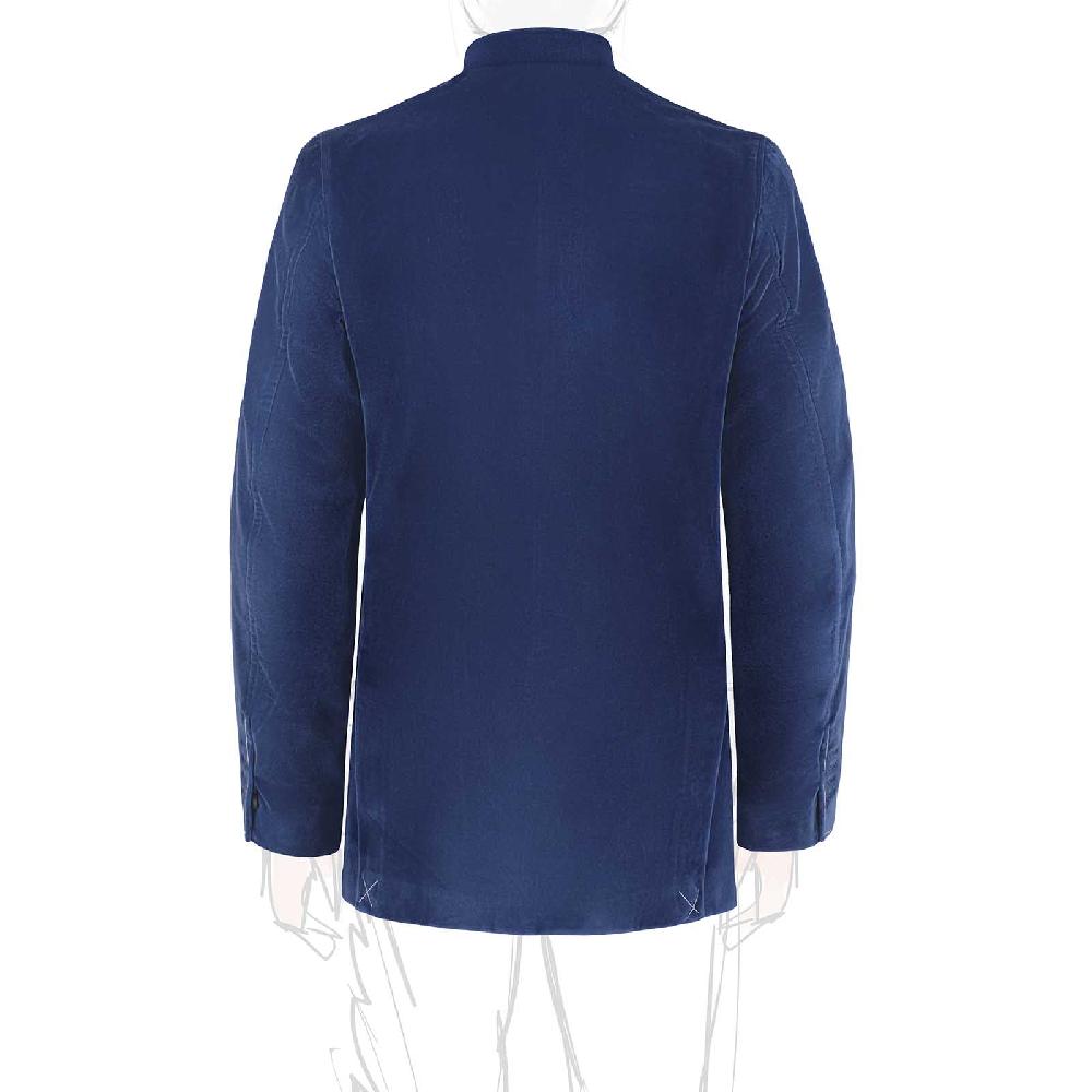 Rubinacci Vintage Archive Giacca Vienna In Velluto Blu