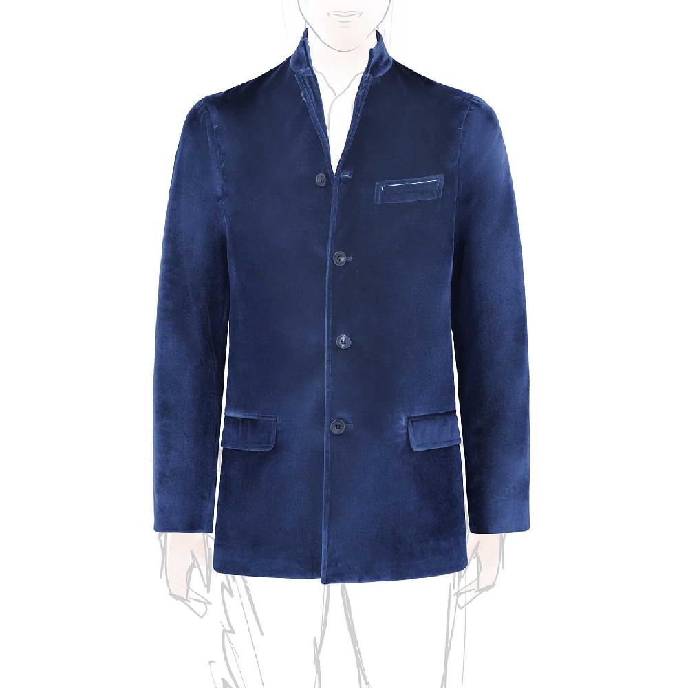 Rubinacci Vintage archive giacca Vienna in velluto blu