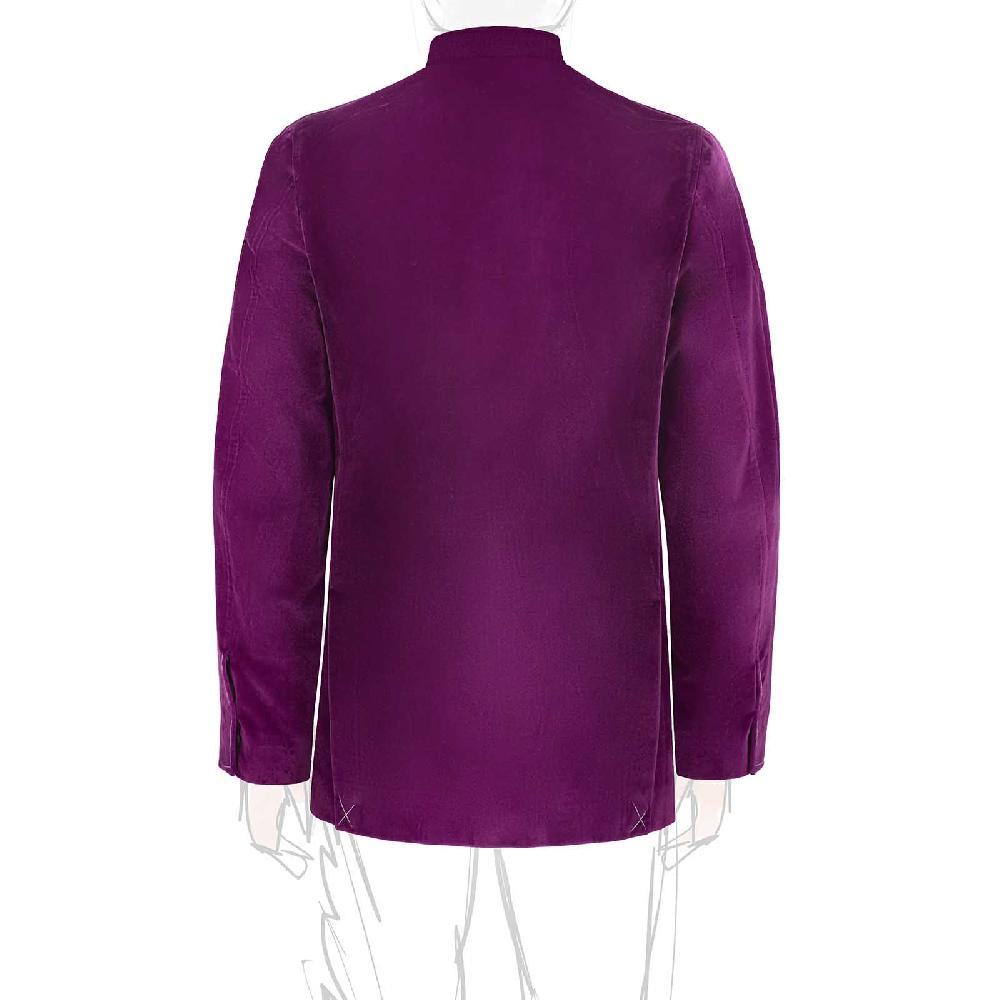 Rubinacci Vintage Archive Giacca Vienna In Velluto Bouganville